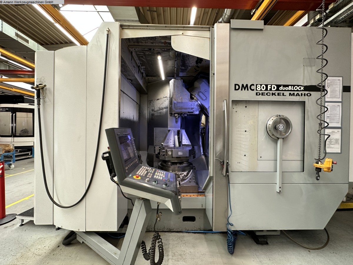 Maschine: DECKEL MAHO DMC 80 FD