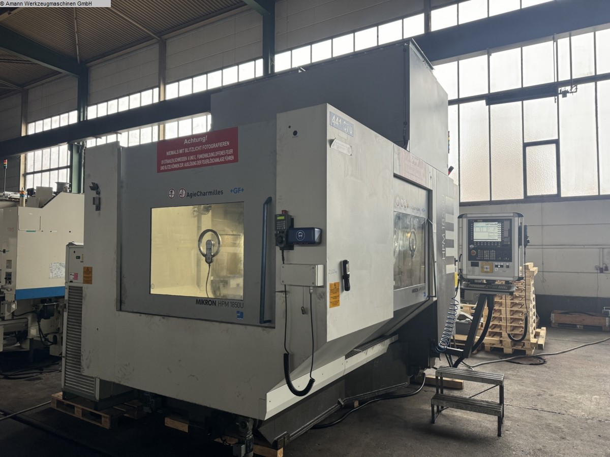 Maschine: MIKRON HPM 1850U