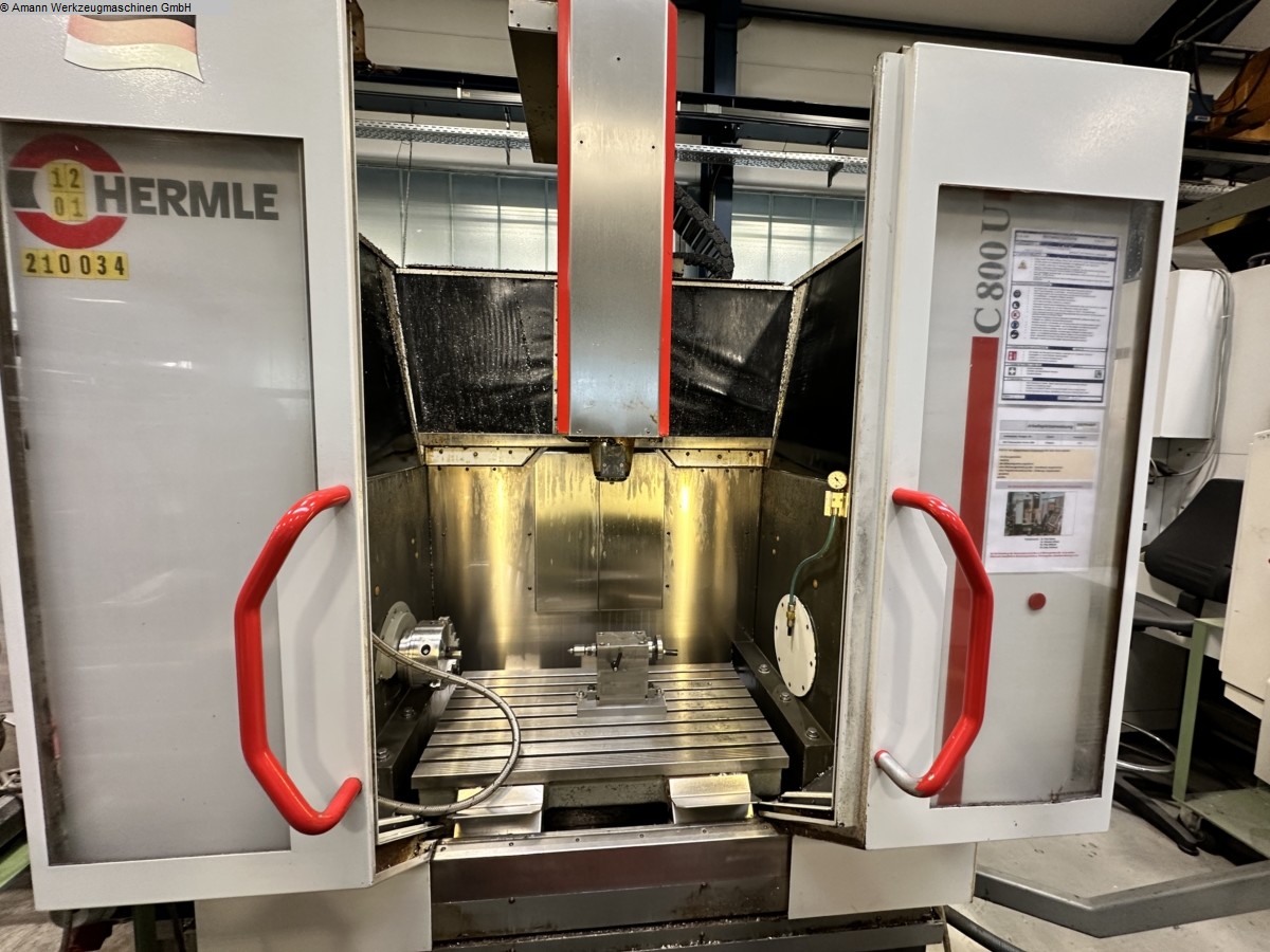 Maschine: HERMLE C800U