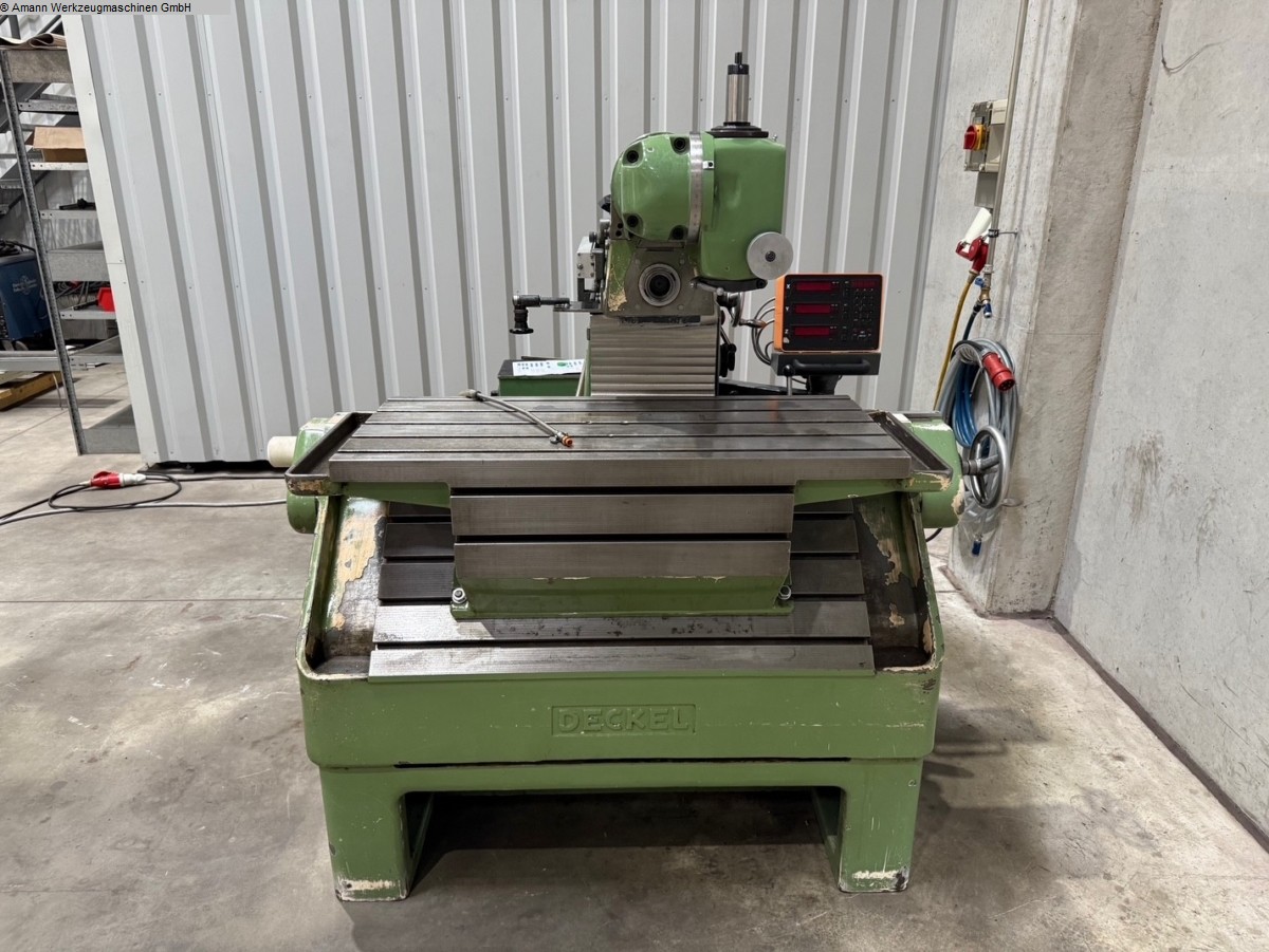 Maschine: DECKEL FP 3 L
