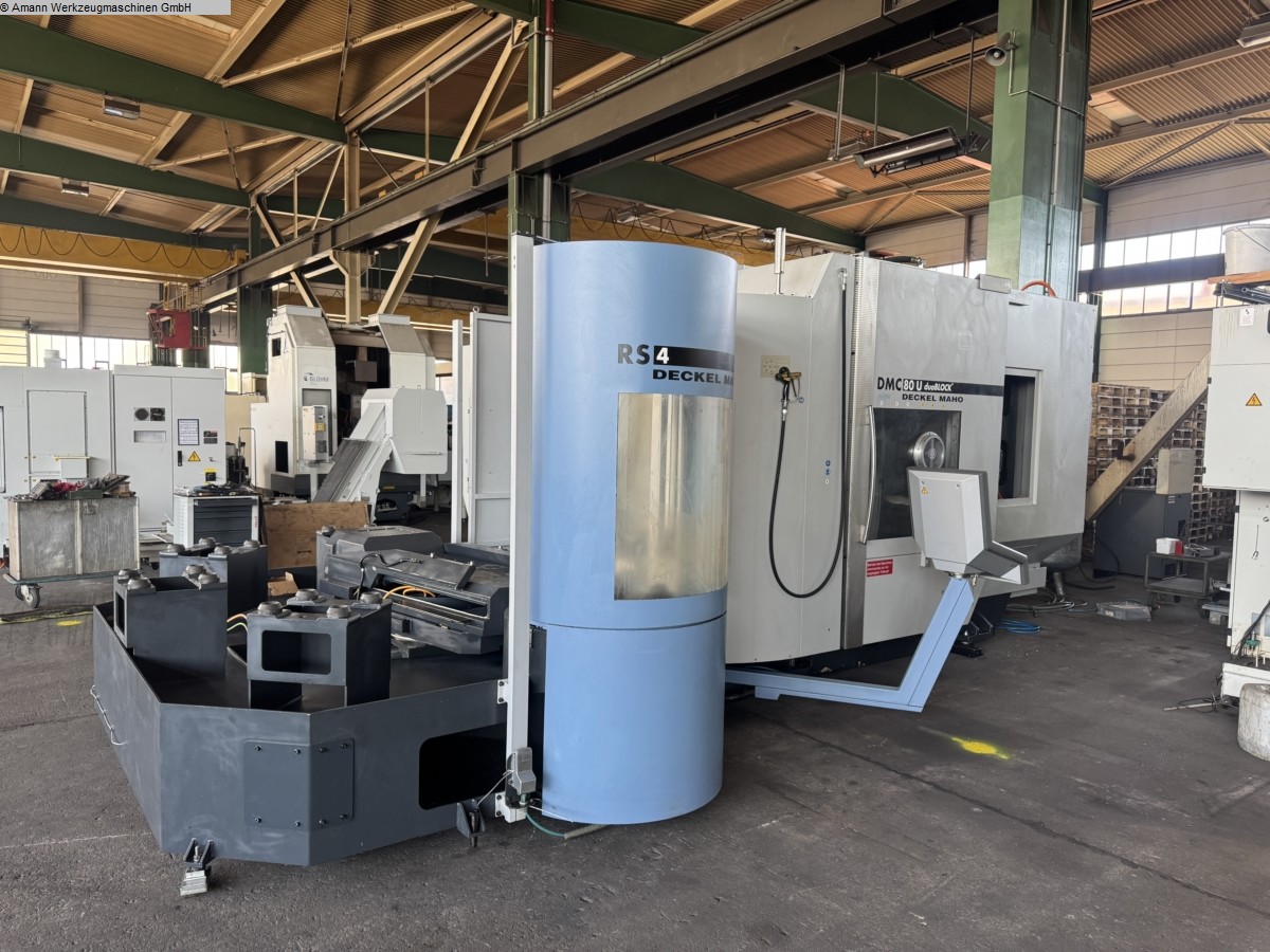 Maschine: DECKEL MAHO DMC80U duoBLOCK