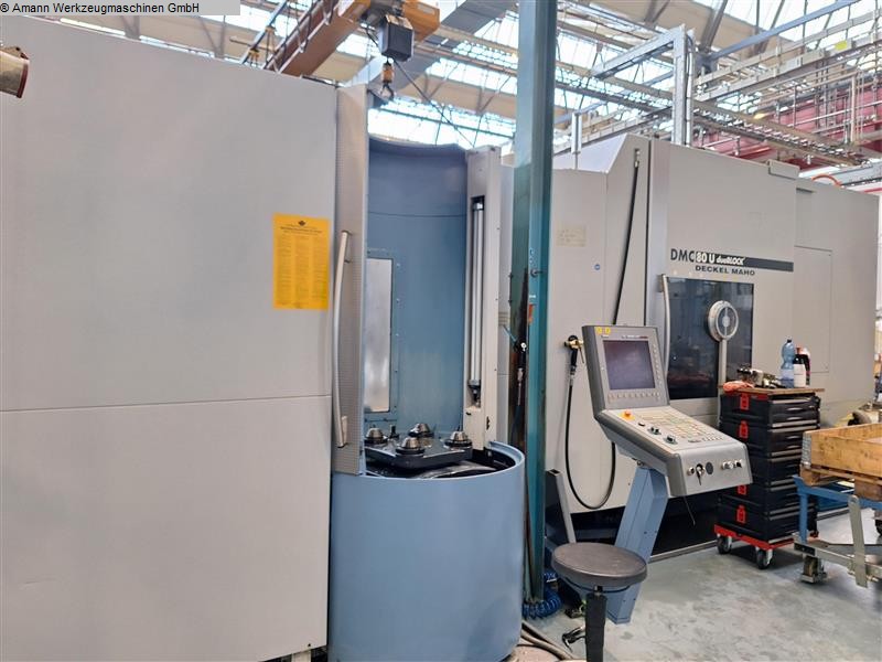 Maschine: DECKEL MAHO DMC80U duoBLOCK