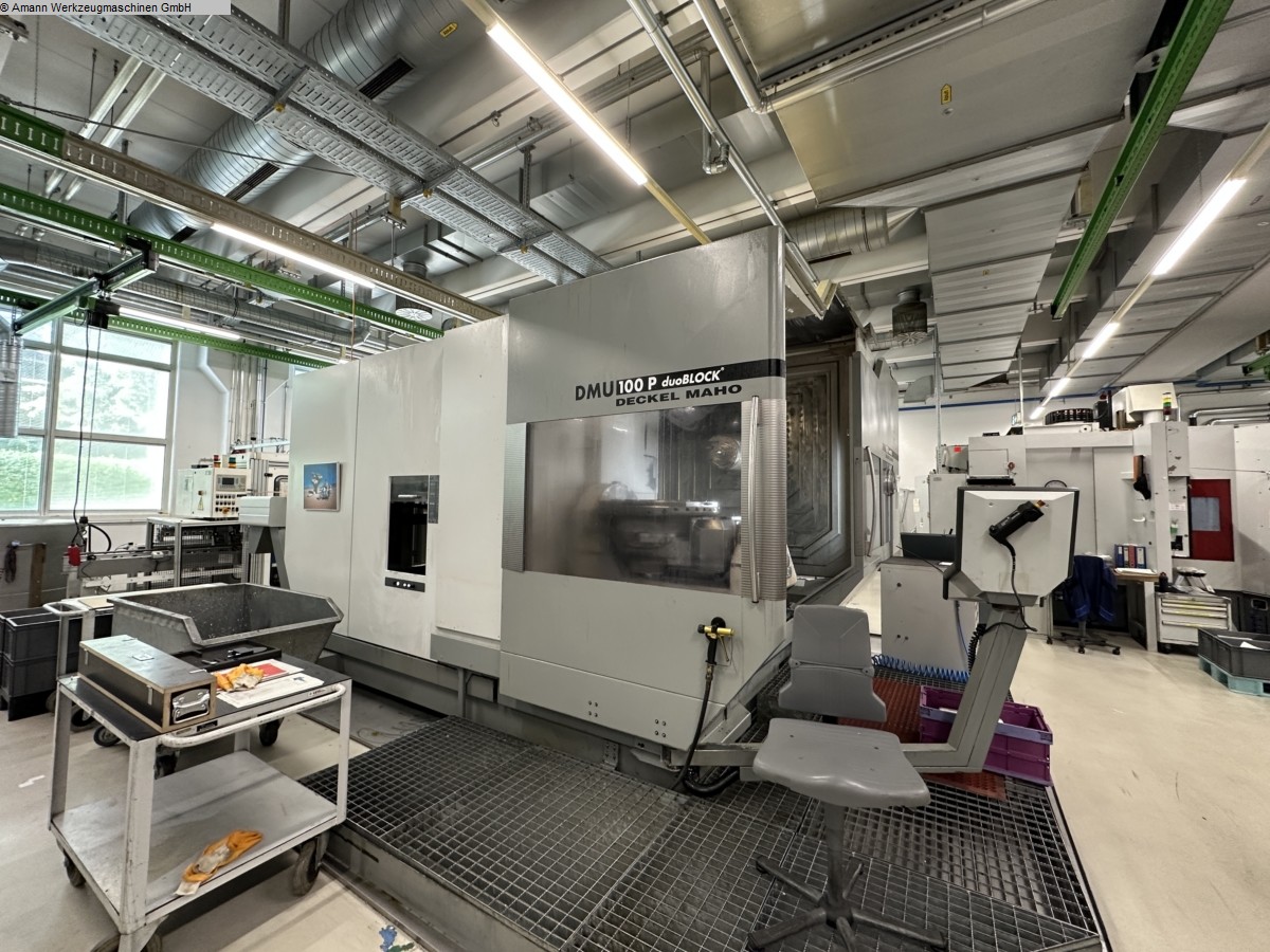 Maschine: DECKEL- MAHO DMU100P duoBLOCK