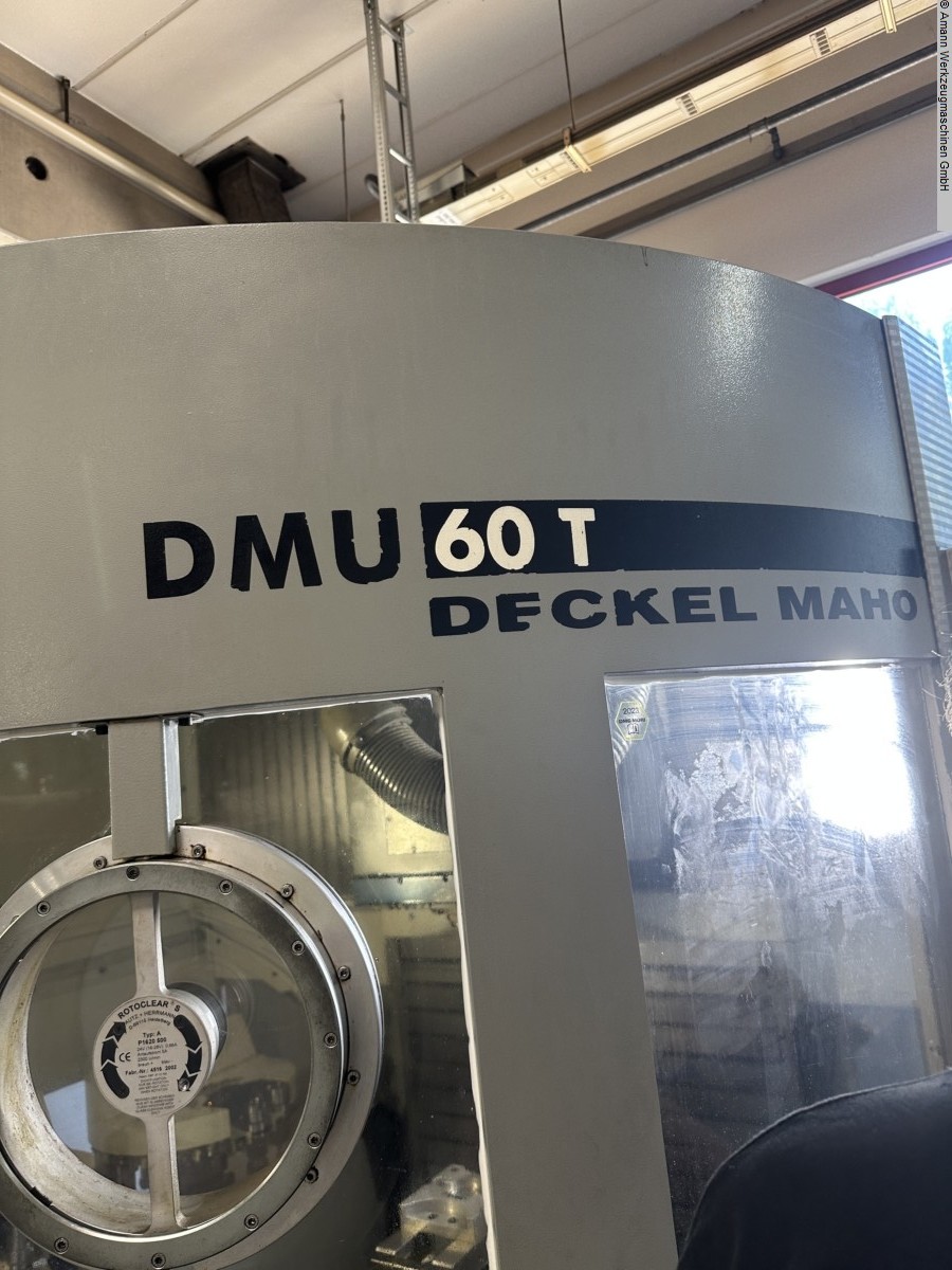Maschine: DECKEL-MAHO DMU 60T