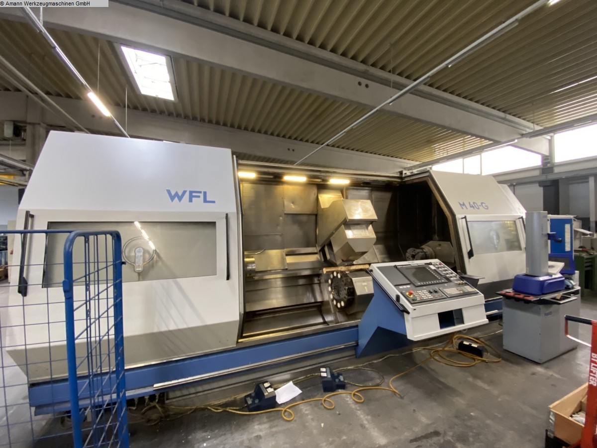 used Lathes CNC Turning- and Milling Center WFL-MILLTURN M40-G/3000