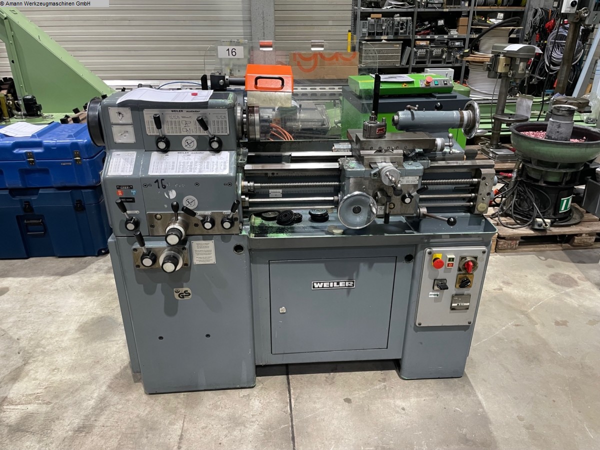 used Machines available immediately Center Lathe WEILER Matador VS2