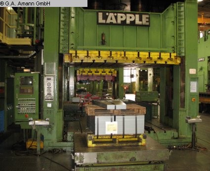 used Machines available immediately Double-Column Presse LAEPPLE SE 500