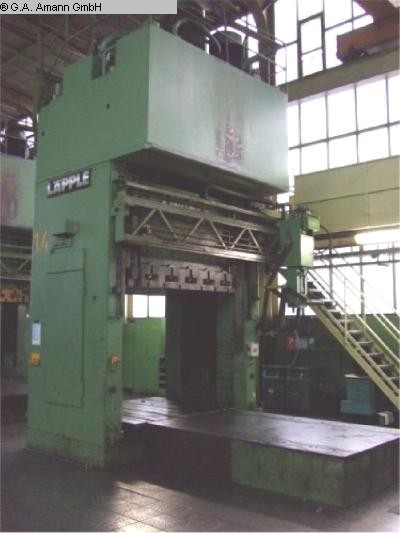 used Machines available immediately Double Column Drawing Press -Hydr. LAEPPLE ZEH 500