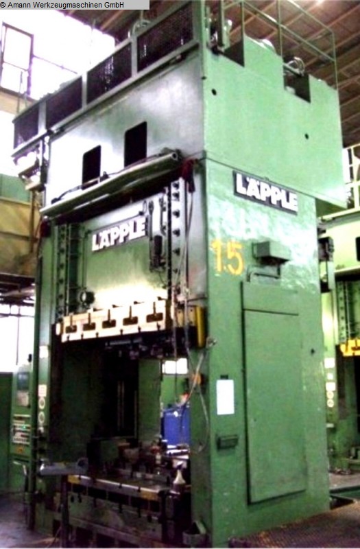used Machines available immediately Double Column Drawing Press -Hydr. LAEPPLE ZEH 500