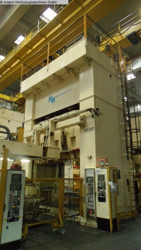 used Machines available immediately Double Column Drawing Press -Hydr. MÜLLER BZE 1600-40.7.1