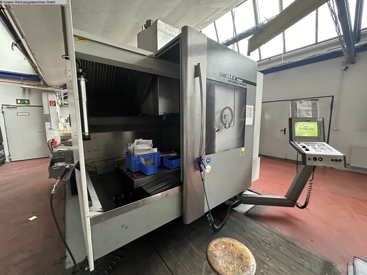 used Machines available immediately Machining Center - Vertical DECKEL-MAHO DMC64V linear