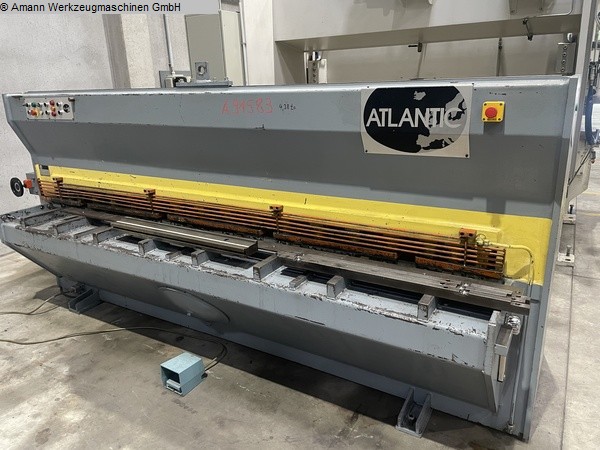 used Machines available immediately Plate Shear - Hydraulic ATLANTIC ATS 3006