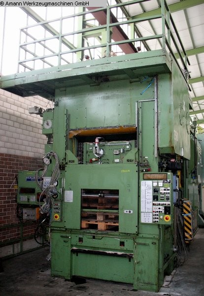 used Machines available immediately double-sided high speed press HAULICK + ROOS RVD 160-1250 R
