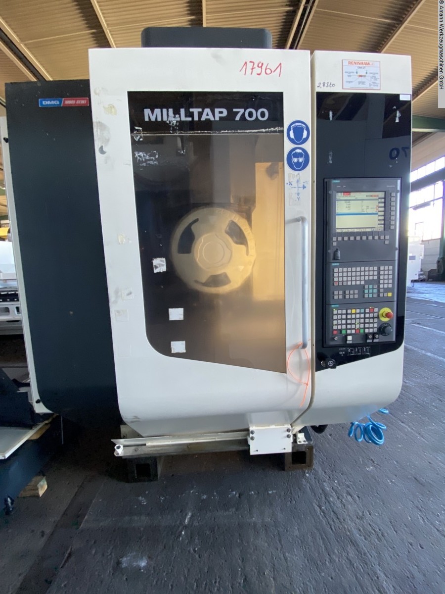 gebrauchte Maschinen sofort verfügbar Bearbeitungszentrum - Vertikal DMG-DECKEL-MAHO Milltap700