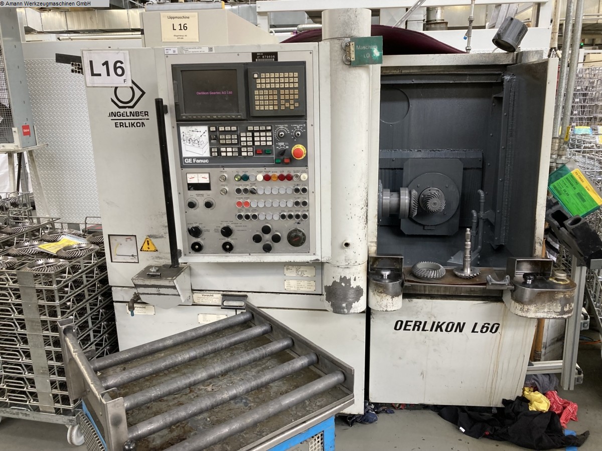 used Metal Processing Bevel Gear Lapping Machine OERLIKON L 60