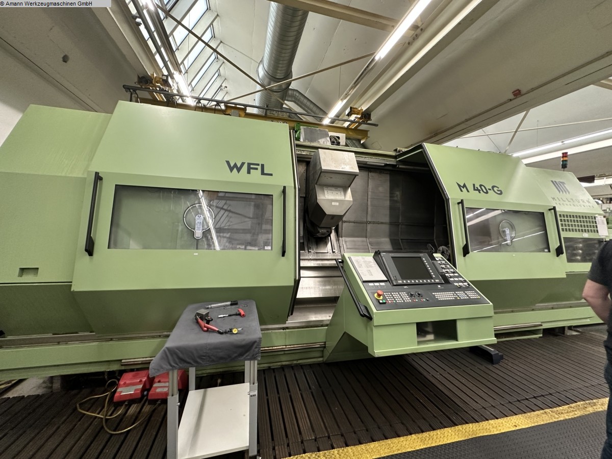 used Metal Processing CNC Turning- and Milling Center WFL-MILLTURN M40-G/3000