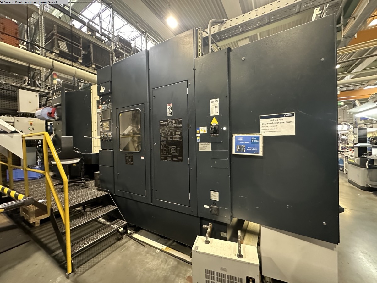 gebrauchte Metallbearbeitungsmaschinen Bearbeitungszentrum - Horizontal MAKINO A99-A188