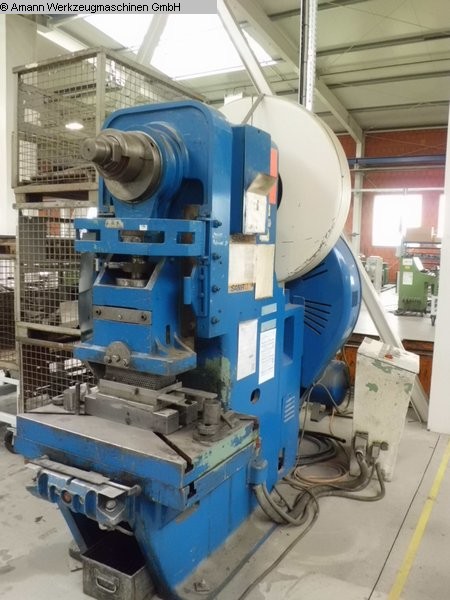 gebrauchte Metallbearbeitungsmaschinen Einständerexzenterpresse MÜLLER EXP 125 R EK