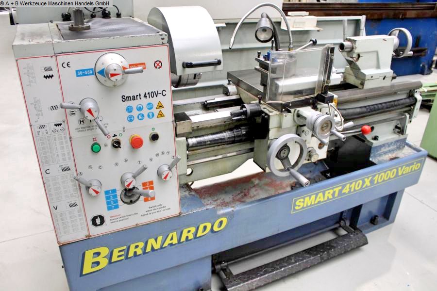 gebrauchte Drehmaschinen Drehmaschine-konventionell-elektronisch BERNARDO SMART 410-1000 V DIGITAL