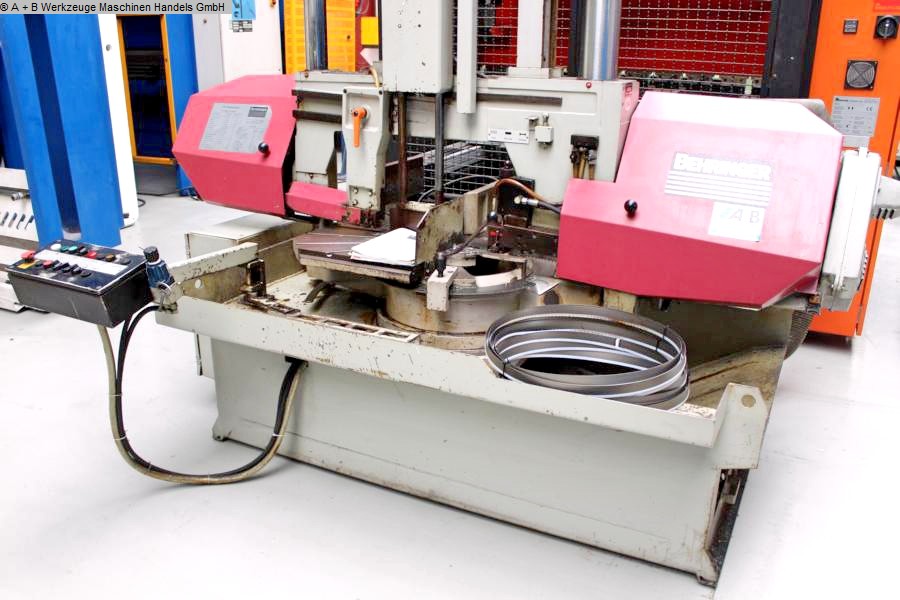 used Machines available immediately Band Saw BEHRINGER - Halbautomat HBP 310/523 G