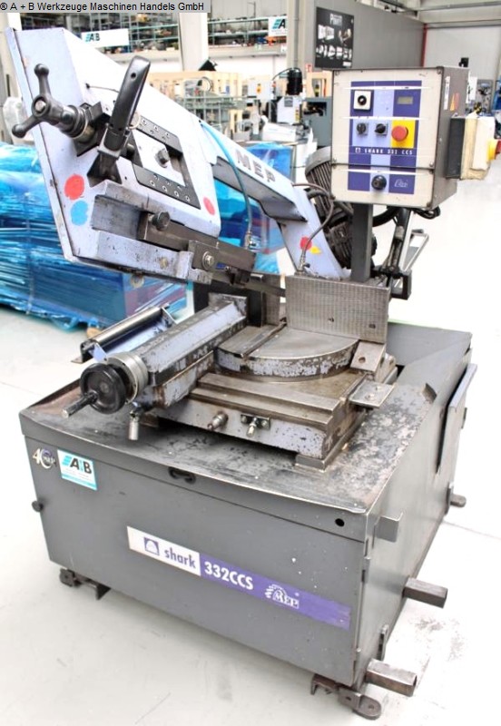 used Machines available immediately Band Saw MEP SHARK 332 CCS