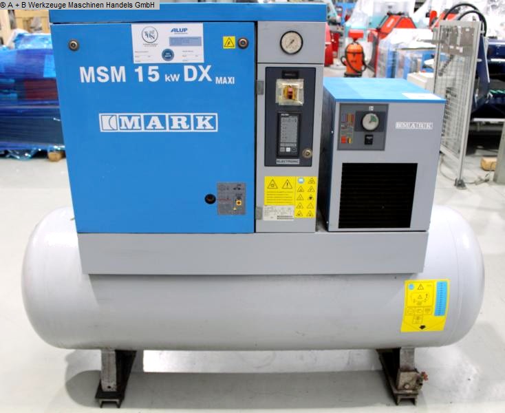 used Machines available immediately Compressor MARK MSM 15 DXM 500 L