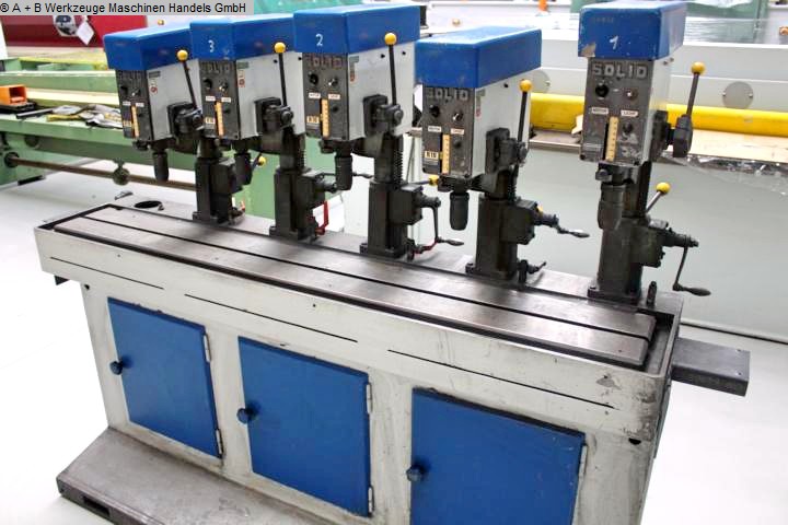 used Machines available immediately Gang Drilling Machine SOLID R10