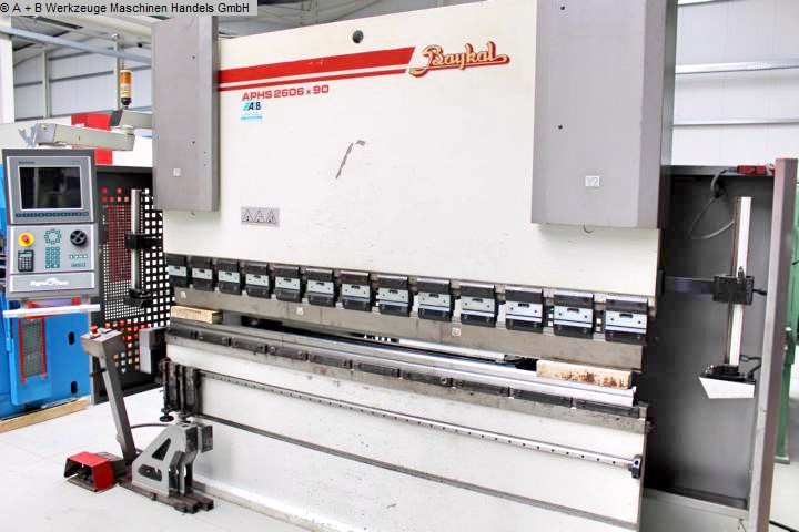 used Machines available immediately Hydr. pressbrake BAYKAL APH-S 2606x90