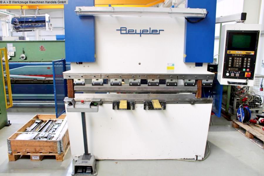 used Machines available immediately Hydr. pressbrake BEYELER RH 60x2050