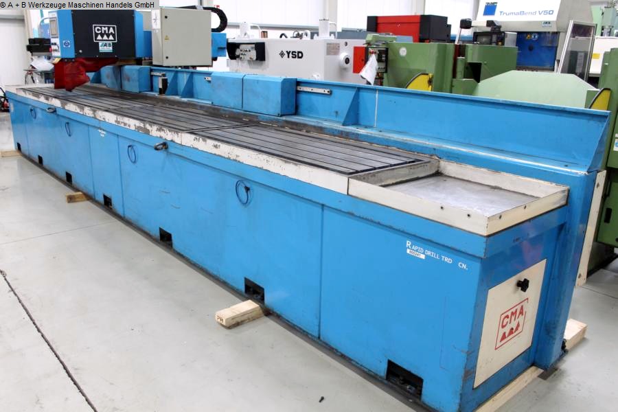 used Machines available immediately Jig Boring Machine CMA RAPID DRILL TRD-32 CN 6000