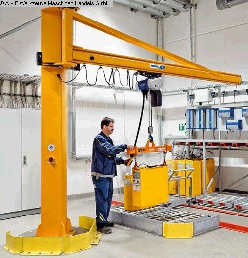 used Machines available immediately Pillar Type Swivelling Crane ABUS Säulenschwenkkran LS