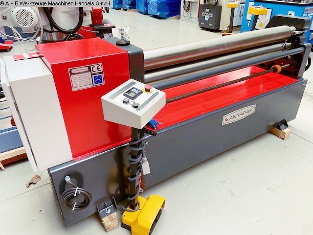 used Machines available immediately Plate Bending Machine - 3 Rolls AK BEND ASM 130-15/4,0