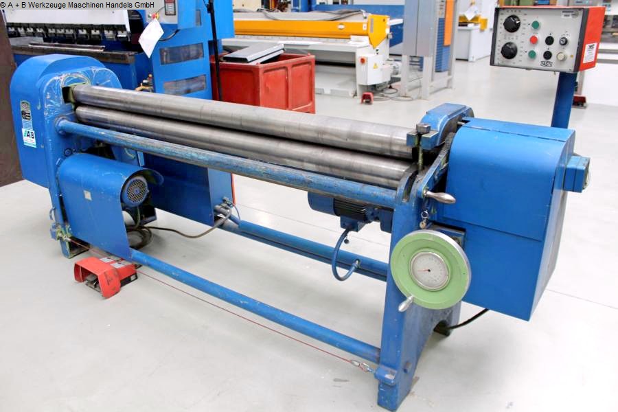 used Machines available immediately Plate Bending Machine - 3 Rolls FASTI 106-20-2.0