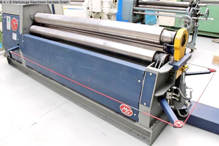 used Machines available immediately Plate Bending Machine - 3 Rolls MG AK 206 P