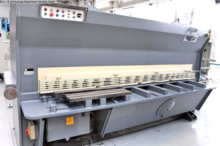 used Machines available immediately Plate Shear - Hydraulic ATLANTIC ATS 3012