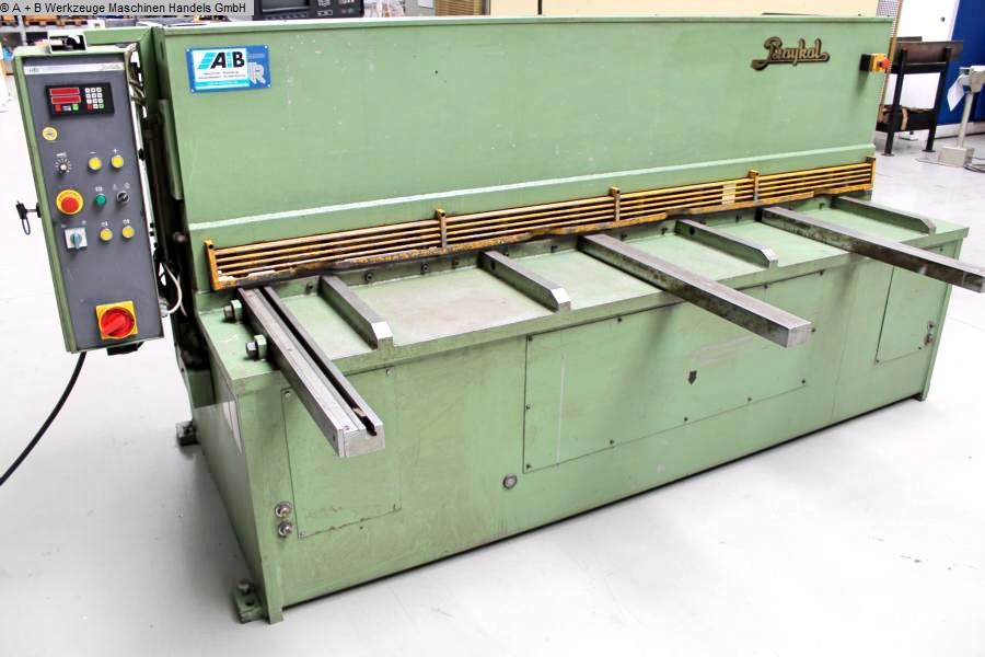 used Machines available immediately Plate Shear - Hydraulic BAYKAL HGL 2600/6