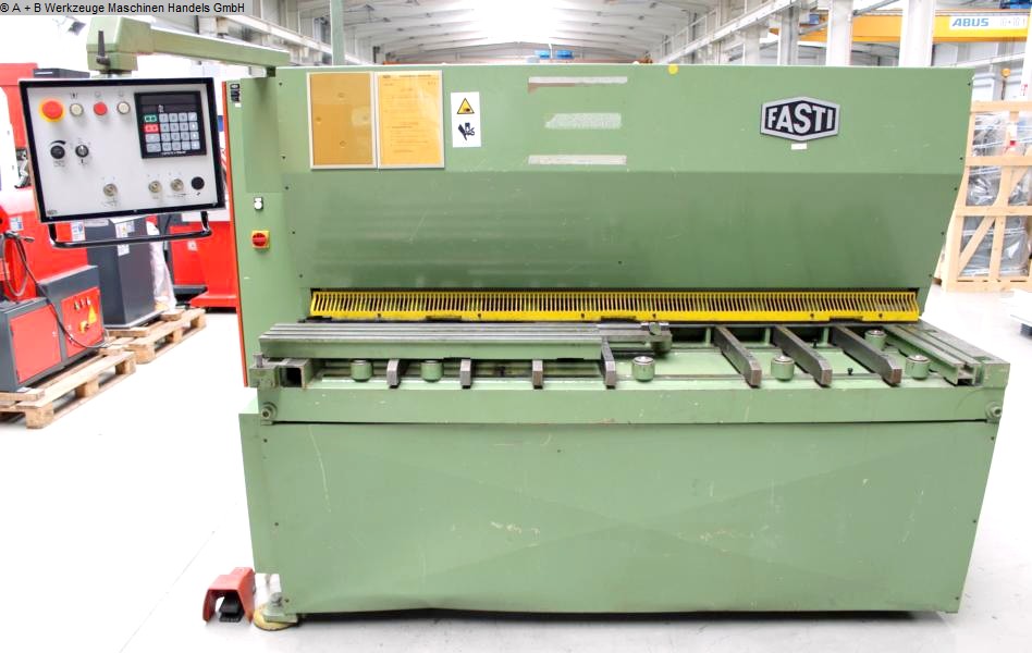 used Machines available immediately Plate Shear - Hydraulic FASTI 509-20/6