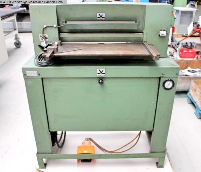 used Machines available immediately Plate Shear - Mechanical GERVER GG.4P.
