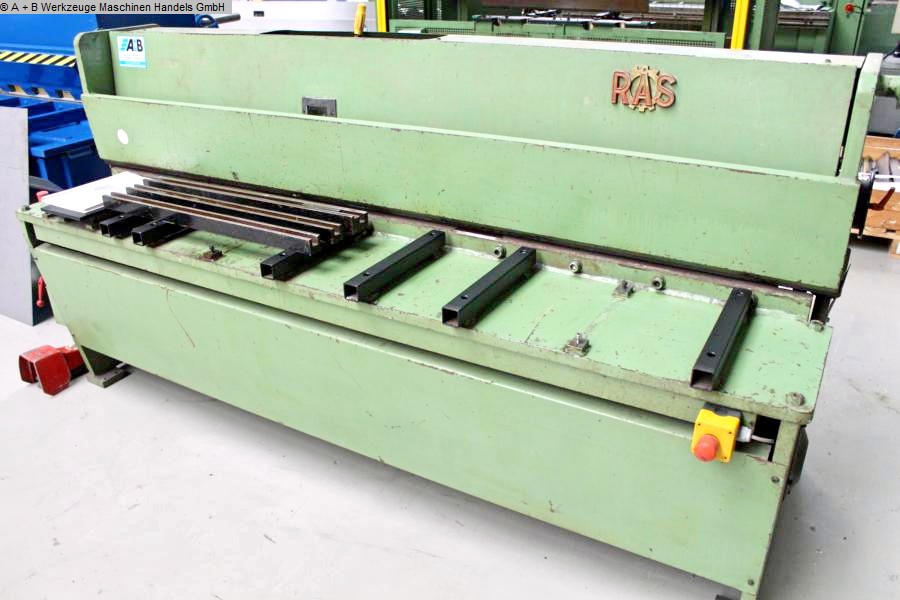used Machines available immediately Plate Shear - Mechanical RAS 83.20