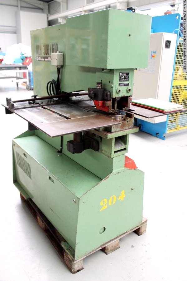 used Machines available immediately Punching Press MUBEA KLH 300/610