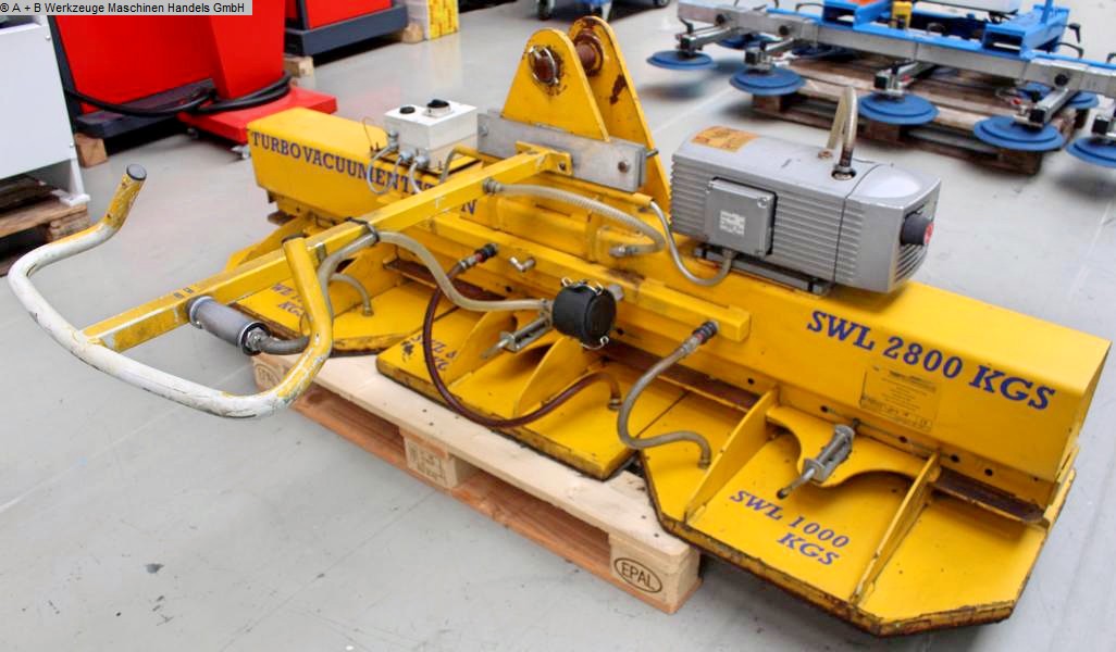 used Machines available immediately Vacuum-Lifter TURBO VACUUMENTATION SWL 2800 KGS