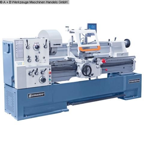 used Machines available immediately lathe-conventional-electronic BERNARDO TITAN 560-2000 PRO