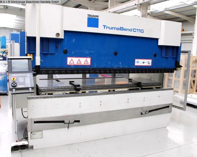 gebrauchte Maschinen sofort verfügbar Abkantpresse - hydraulisch TRUMPF TRUMABEND C110