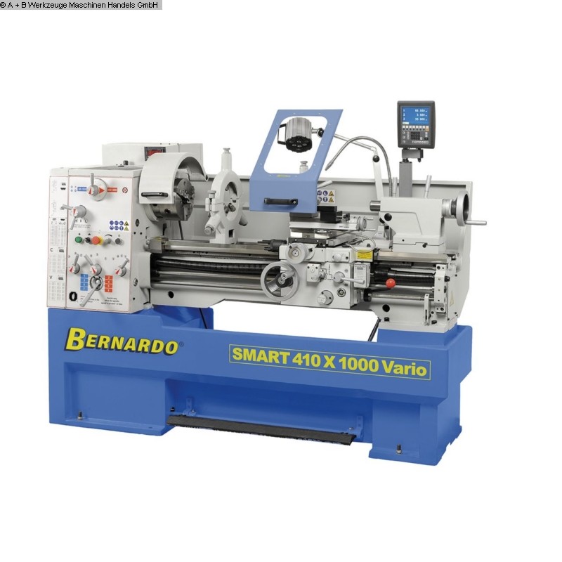gebrauchte Maschinen sofort verfügbar Drehmaschine-konventionell-elektronisch BERNARDO SMART 410-1000 Vario Digital