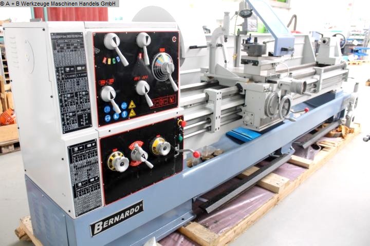 gebrauchte Maschinen sofort verfügbar Drehmaschine-konventionell-elektronisch BERNARDO TITAN 800-3000 Digital