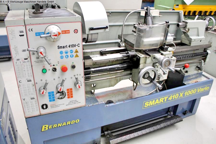 gebrauchte Maschinen sofort verfügbar Drehmaschine-konventionell-elektronisch BERNARDO SMART 410-1000 V DIGITAL