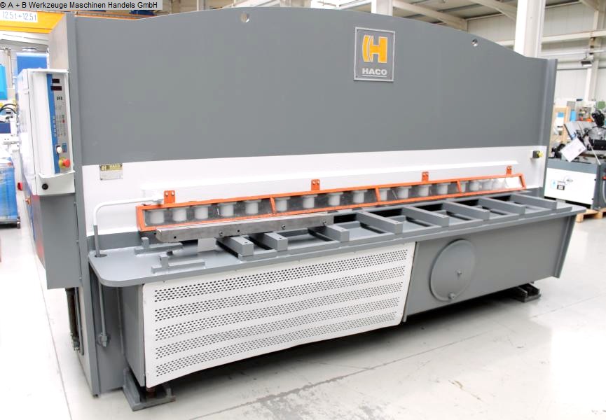 gebrauchte Maschinen sofort verfügbar Tafelschere - hydraulisch HACO TS 3012