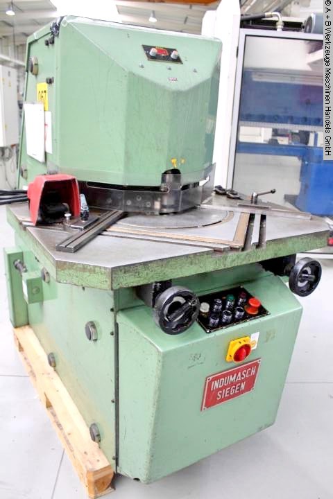 used Metal Processing Notching Machine INDUMASCH 200 H