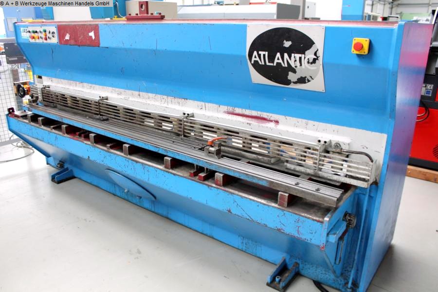 used Metal Processing Plate Shear - Hydraulic ATLANTIC ATS 3000