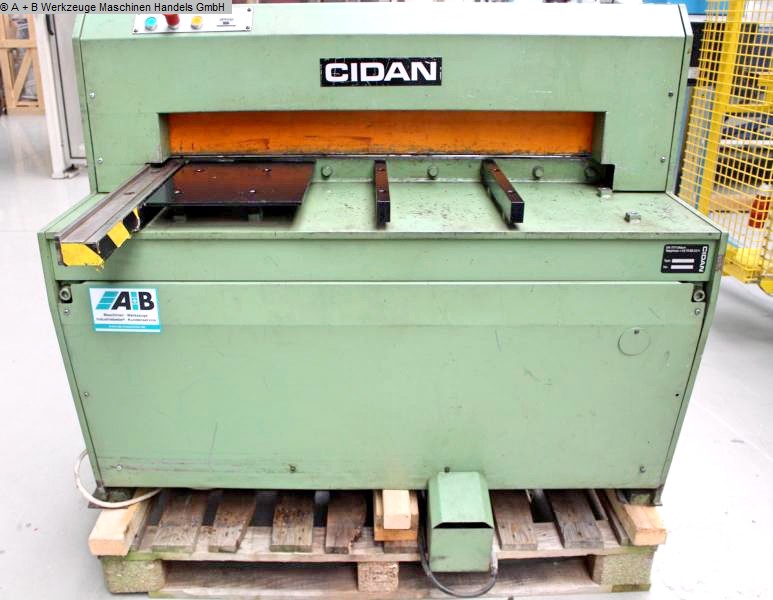 used Metal Processing Plate Shear - Mechanical CIDAN MS M 10/3,0